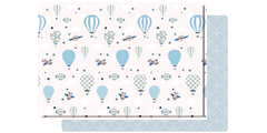 Lalalu Premium 190x130cm Blue Balloon