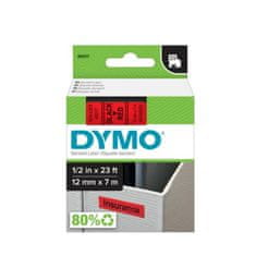 Dymo Samolepiaca páska D1 12 mm červená/čierna