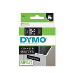 Dymo Samolepiaca páska D1 12 mm čierna/biela