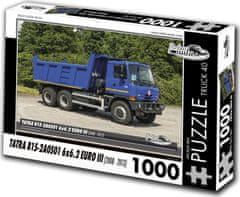 RETRO-AUTA© Puzzle TRUCK č.40 Tatra 815-2A0S01 6x6.2 EURO III (2008 - 2013) 1000 dielikov