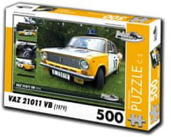 RETRO-AUTA© Puzzle č. 2 VAZ 21011 VB (1979) 500 dielikov