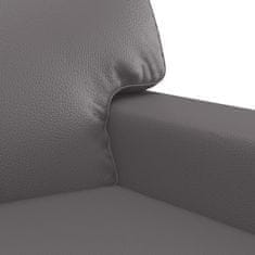 Petromila vidaXL 2-dielna sedacia súprava sivá umelá koža