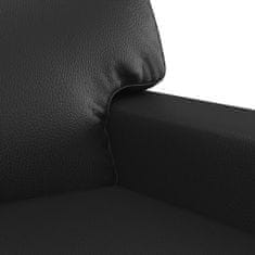 Petromila vidaXL 2-dielna sedacia súprava čierna umelá koža