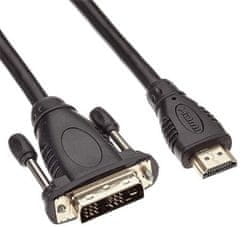 PremiumCord Kábel HDMI A - DVI-D M/M 10m