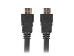 Lanberg High Speed HDMI 1.4 + Ethernet kábel, 4K @ 30Hz, CCS, M / M, dĺžka 1m, čierny, pozlátené konektory