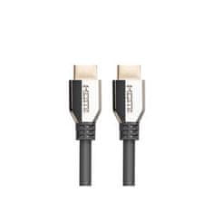 Lanberg Ultra High Speed HDMI 2.1 kábel, 48 Gbps, 8K @ 60Hz, 5K @ 120Hz, dĺžka 0,5 m, čierny, pozlátené konektory