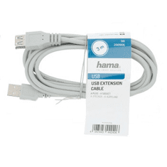 HAMA predlžovací USB 2.0 kábel 3 m, nebalený