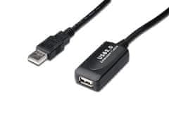 Digitus USB 2.0 aktívny predlžovací kábel 20m