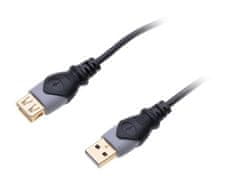 Connect IT Wirez Predlžovací USB kábel 1,8m typ AA