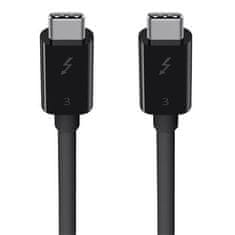 Belkin kábel ThunderBolt 3 (USB-C/USB-C konektor) až 100W - 0,8m