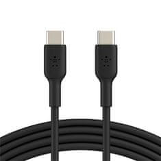 Belkin USB-C na USB-C kábel, 1m, čierny