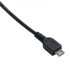 Akyga USB A-MicroB 1.0m/čierna