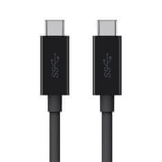 Belkin kábel USB-C na USB-C 3.1,100W, 2m, čierny
