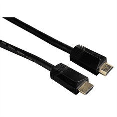 HAMA HDMI kábel vidlica-vidlica, pozlátený, 3*, 3 m