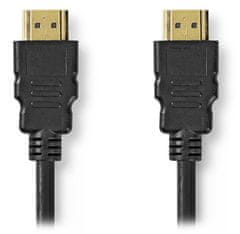 Nedis Ultra High Speed HDMI 2.1 kábel / 8K @ 60Hz / pozlátené konektory HDMI-HDMI / čierny / bulk / 3m