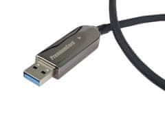 PremiumCord Kábel USB3.2 + 2.0 predlžovací optický AOC A/Male - A/Female 10m