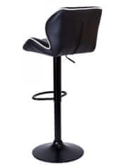 TZB Barová stolička Grappo čierna