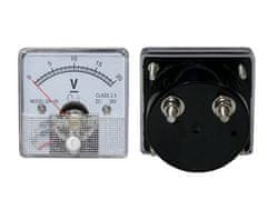Blow 2406# Analógový meter štvorcový voltmeter 20v