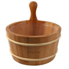 Topsauna Set do sauny Topsauna - Vedro 4L s naberačkou, Thermowood