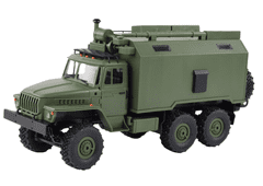 Mamido Vojenské nákladné auto WPL B-36 na diaľkové ovládanie R/C 1:16