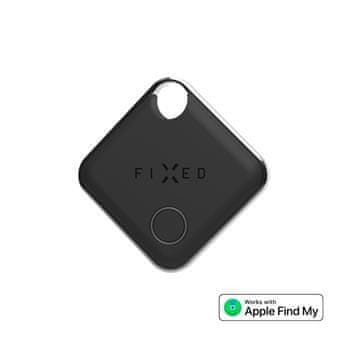 FIXED Smart tracker Tag s podporou Find My, čierny