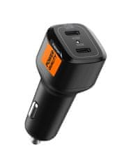 Spigen ArcStation Car Charger PC2200 2-Port/USB-C PD3.0 PPS 45W/USB-C PD3.0 30W PPS 25W/Total 75W