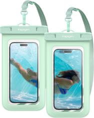 Spigen Aqua Shield WaterProof Case A601 2 Pack, mint