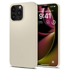 Spigen Thin Fit, mute beige - iPhone 15 Pro Max