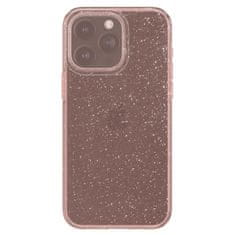 Spigen Liquid Crystal Glitter, rose quartz - iPhone 15 Pro Max