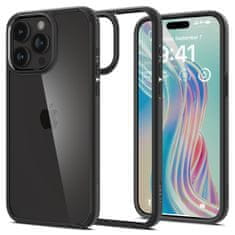 Spigen Ultra Hybrid, matte black - iPhone 15 Pro