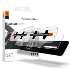 Spigen Mercedes Benz EZ Fit Crystal Clear Screen Protector ((E-Class(2021/2020)) (Left 1P+Right 1P)