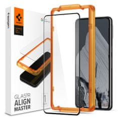 Spigen Glass tR AlignMaster FC Black 1 Pack - Google Pixel 8 Pro