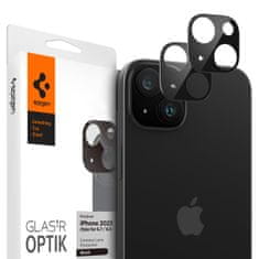 Spigen Glass tR Optik 2 Pack, black - iPhone 15/15 Plus/14/14 Plus