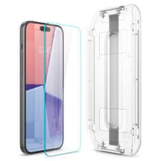 Spigen Glass tR EZ Fit 2 Pack, transparency - iPhone 15 Plus