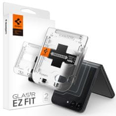 Spigen Glass tR EZ Fit Cover 2 Pack Transparency - Samsung Galaxy Z Flip5