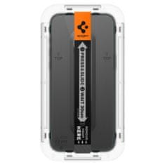 Spigen Glass tR EZ Fit (Privacy) 2 Pack, transparency - iPhone 15 Pro