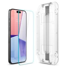 Spigen Glass tR EZ Fit 2 Pack, transparency - iPhone 15 Pro