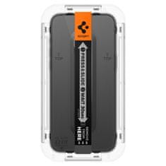 Spigen Glass tR EZ Fit 2 Pack, FC Black - iPhone 15 Pro Max