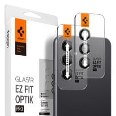 Spigen Glass tR EZ Fit Optik Pro Black 2 Pack - Samsung Galaxy S23 FE