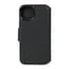 Decoded Leather Detachable Wallet, black - iPhone 15