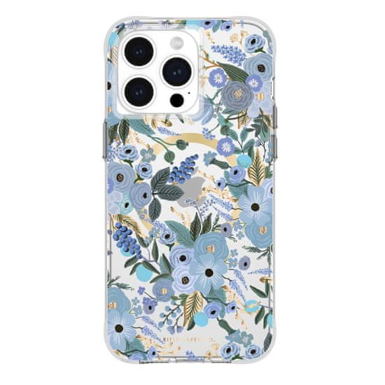 case-mate Rifle Party Co. Garden Party Blue case, MagSafe - iPhone 15 Pro Max