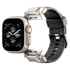 Spigen Dura Pro Armor Band, black - Apple Watch 49mm/45mm/44mm/42mm