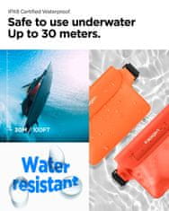 Spigen Aqua Shield WaterProof Waist Bag A620 2 Pack, sunset orange