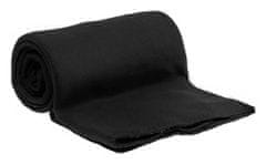 Výpredaj obliečok Fleecová deka čierna 160x200 cm