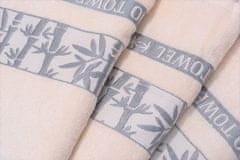 Výpredaj obliečok Bambusová osuška BAMBOO krémová
