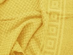 Výpredaj obliečok Uterák BASIC CUBE žltý