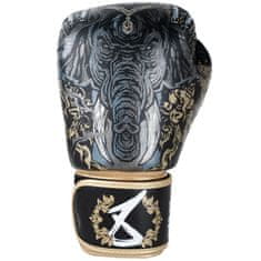 Fairtex 8 WEAPONS Boxerské rukavice Three Elephants 2.0 - čierne