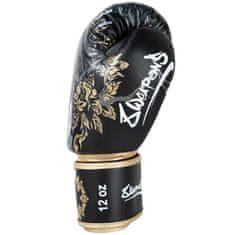 Fairtex 8 WEAPONS Boxerské rukavice Three Elephants 2.0 - čierne