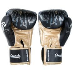 Fairtex 8 WEAPONS Boxerské rukavice Three Elephants 2.0 - čierne