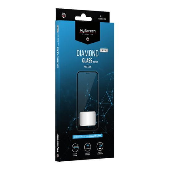 MyScreen Protector Tvrdené sklo LITE Diamond Glass Edge Full Glue pre Samsung Galaxy S24 čierne